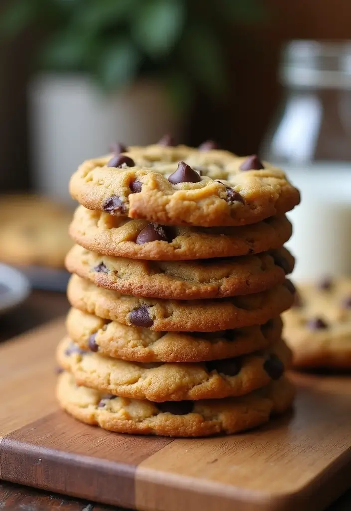 28 Gluten-Free Birthday Treats for All Ages - 4. Peanut Butter Chocolate Chip Cookies