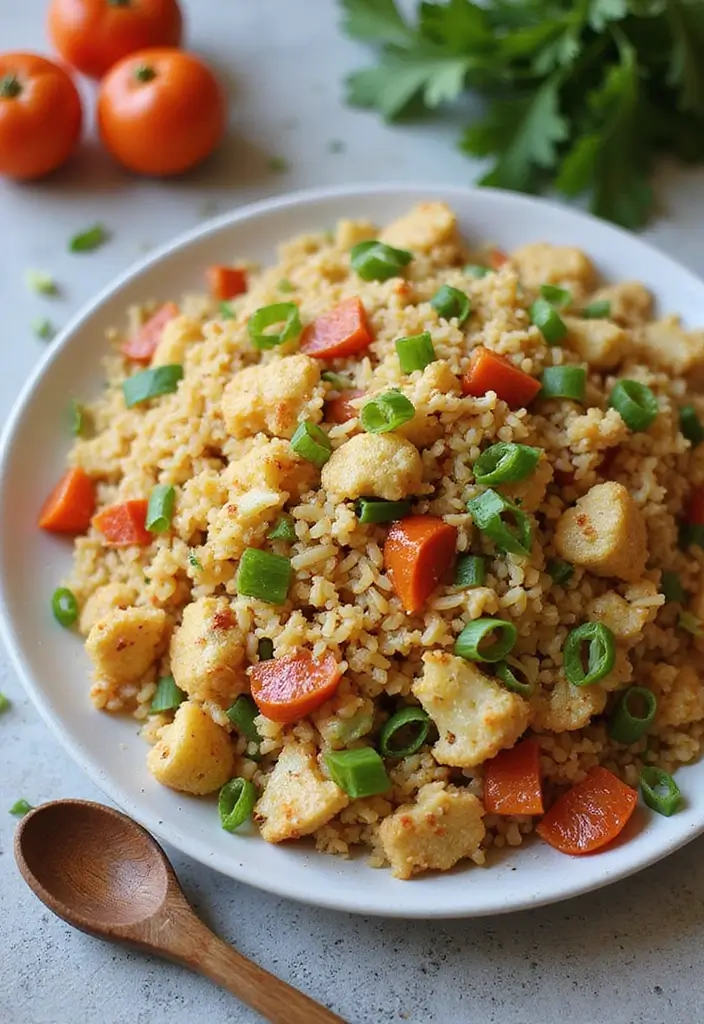28 Gluten-Free Dairy-Free Recipes for Sensitive Stomachs - 11. Cauliflower Fried Rice