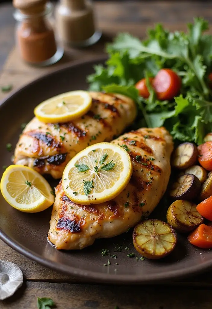 28 Gluten-Free Dairy-Free Recipes for Sensitive Stomachs - 13. Lemon Herb Grilled Chicken