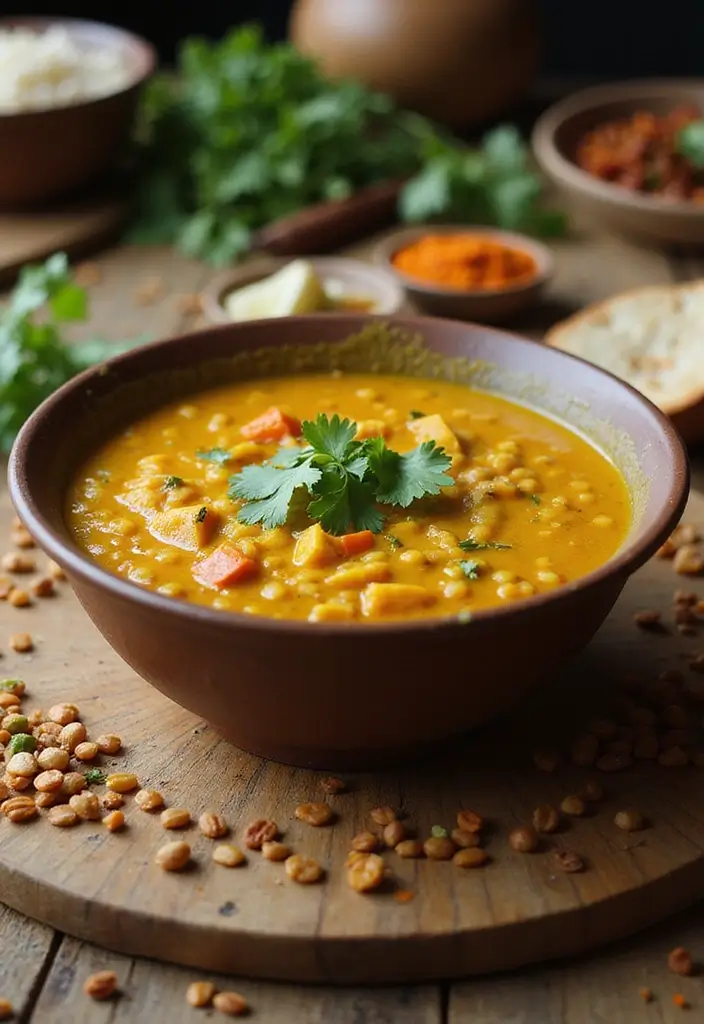 28 Gluten-Free Dairy-Free Recipes for Sensitive Stomachs - 14. Coconut Curry Lentil Soup