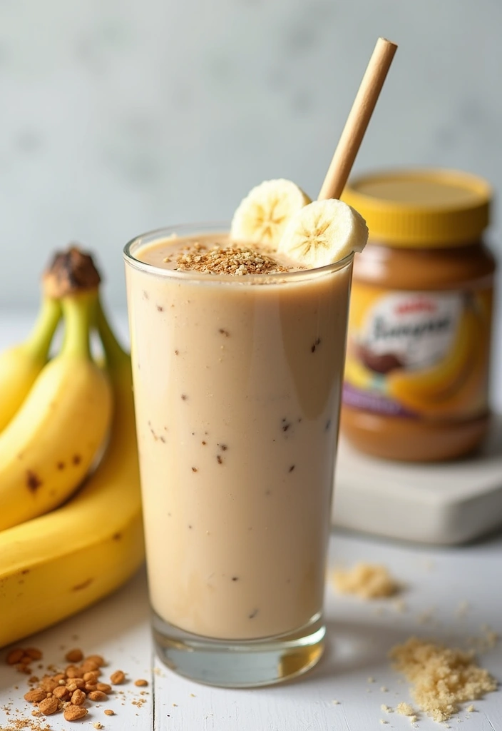 28 Gluten-Free Dairy-Free Recipes for Sensitive Stomachs - 15. Nut Butter & Banana Smoothie