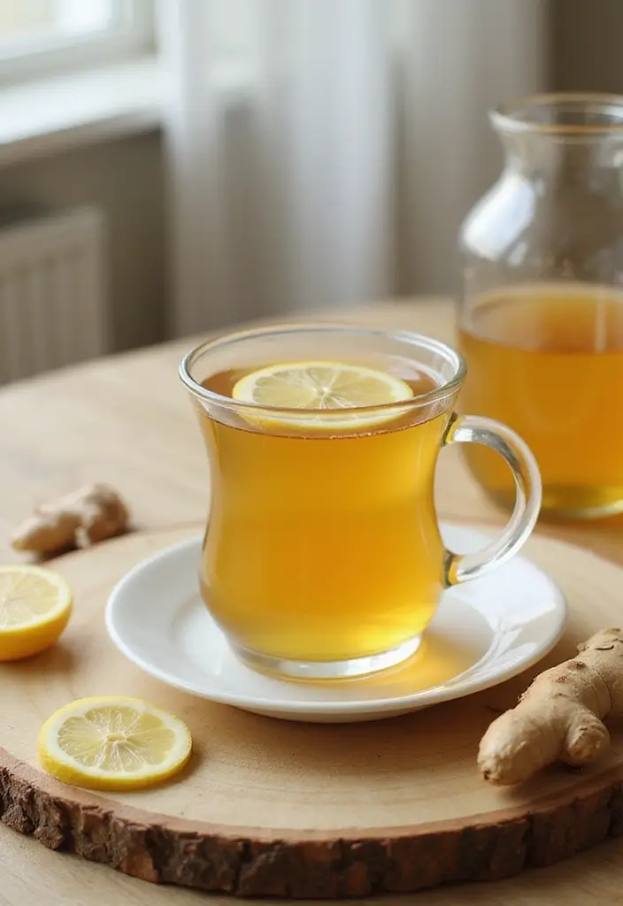 28 Gluten-Free Dairy-Free Recipes for Sensitive Stomachs - 16. Lemon Ginger Detox Tea