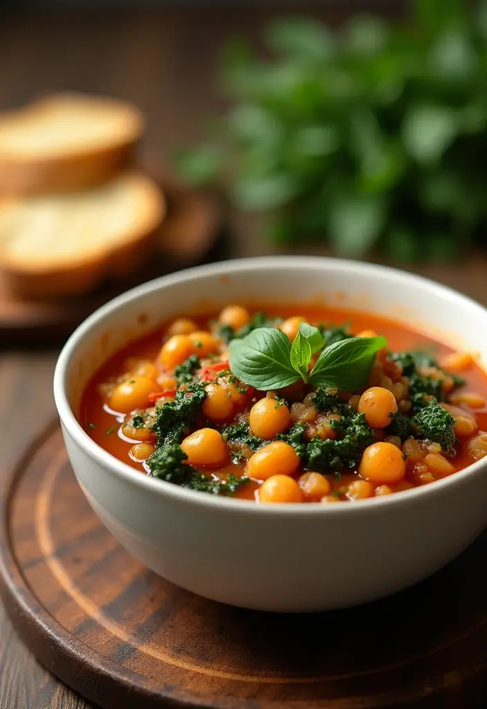 28 Gluten-Free Dairy-Free Recipes for Sensitive Stomachs - 18. Chickpea and Spinach Stew