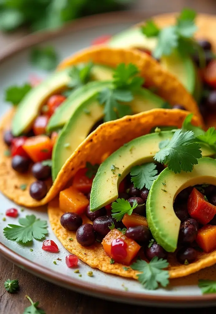 28 Gluten-Free Dairy-Free Recipes for Sensitive Stomachs - 2. Sweet Potato and Black Bean Tacos