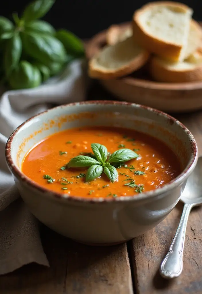28 Gluten-Free Dairy-Free Recipes for Sensitive Stomachs - 21. Tomato Basil Soup