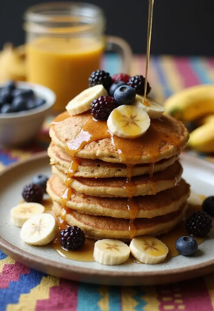 28 Gluten-Free Dairy-Free Recipes for Sensitive Stomachs - 5. Banana Oatmeal Pancakes