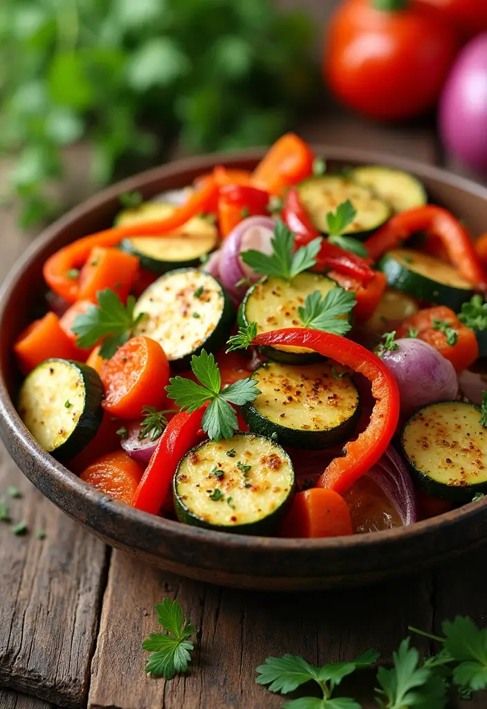28 Gluten-Free Dairy-Free Recipes for Sensitive Stomachs - 9. Roasted Vegetable Medley
