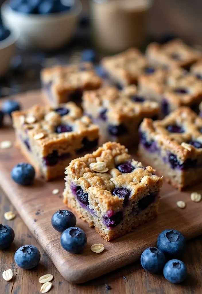 28 Gluten-Free Dessert Recipes That Wow Guests - 14. Blueberry Oat Bars