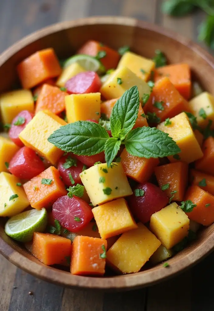 28 Gluten-Free Dessert Recipes That Wow Guests - 27. Tropical Fruit Salad