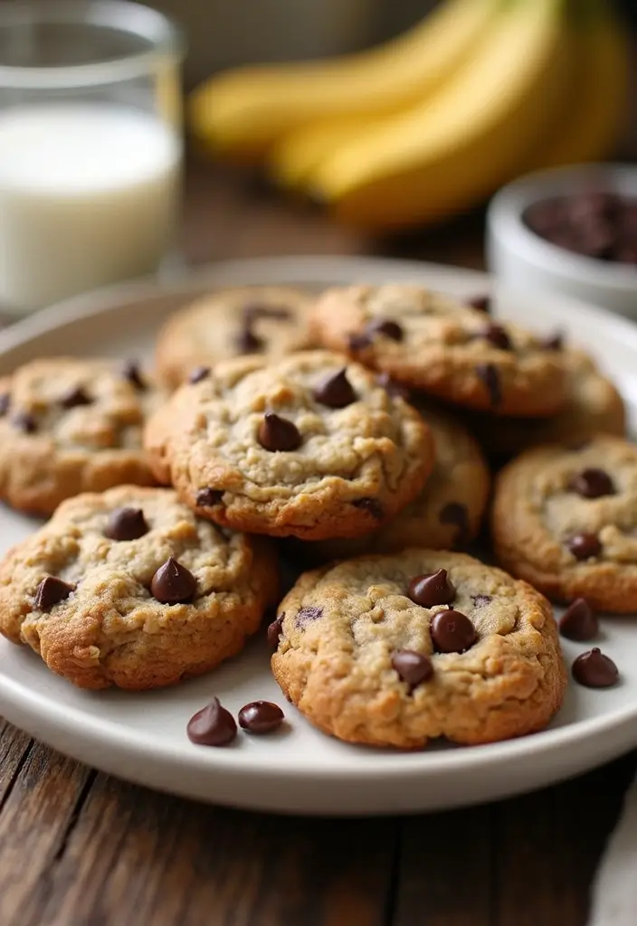 28 Gluten-Free Desserts for Celebrations - 10. Banana Oatmeal Cookies