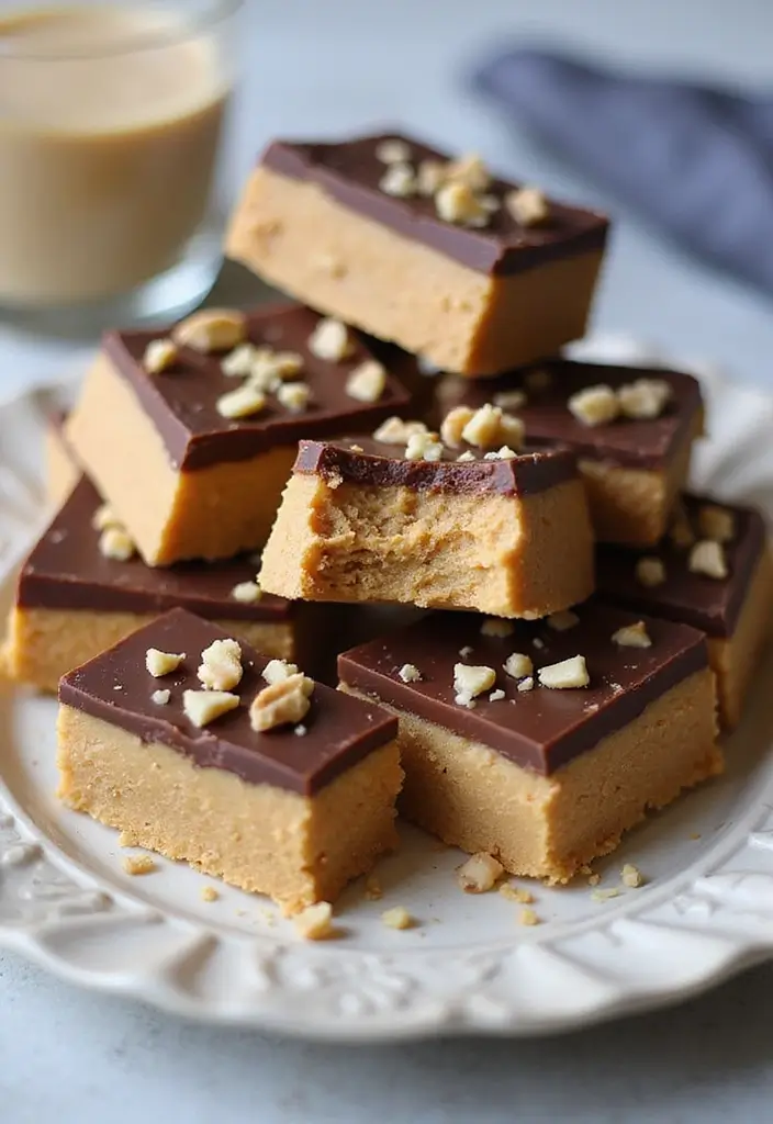 28 Gluten-Free Desserts for Celebrations - 19. Peanut Butter Chocolate Bars