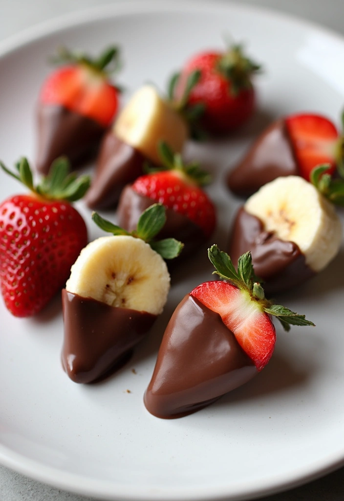 28 Gluten-Free Desserts for Celebrations - 27. Chocolate Dipped Fruit
