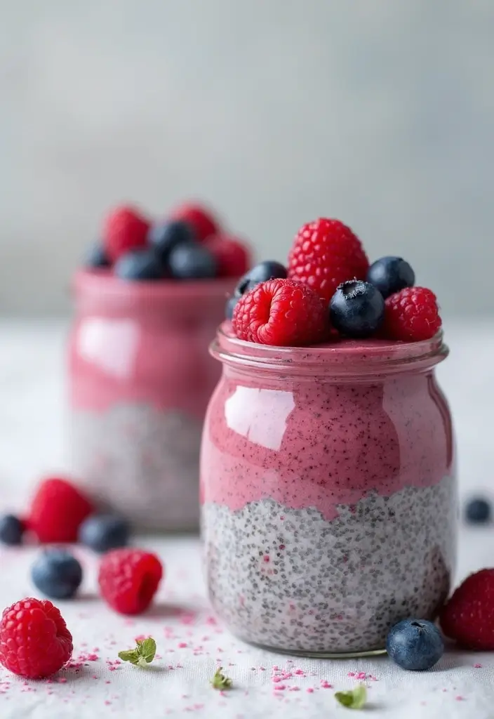 28 Gluten-Free Desserts for Celebrations - 3. Berry Chia Seed Pudding