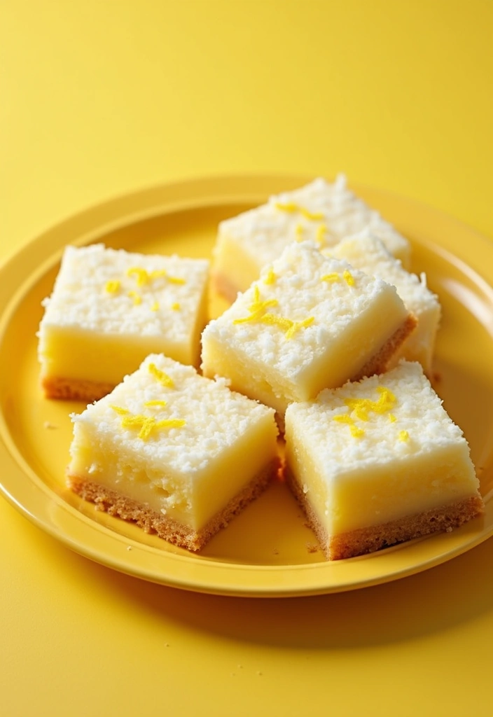 28 Gluten-Free Desserts for Celebrations - 5. Lemon Coconut Bars