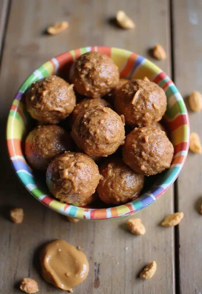 28 Gluten-Free Desserts for Celebrations - 6. Peanut Butter Energy Balls