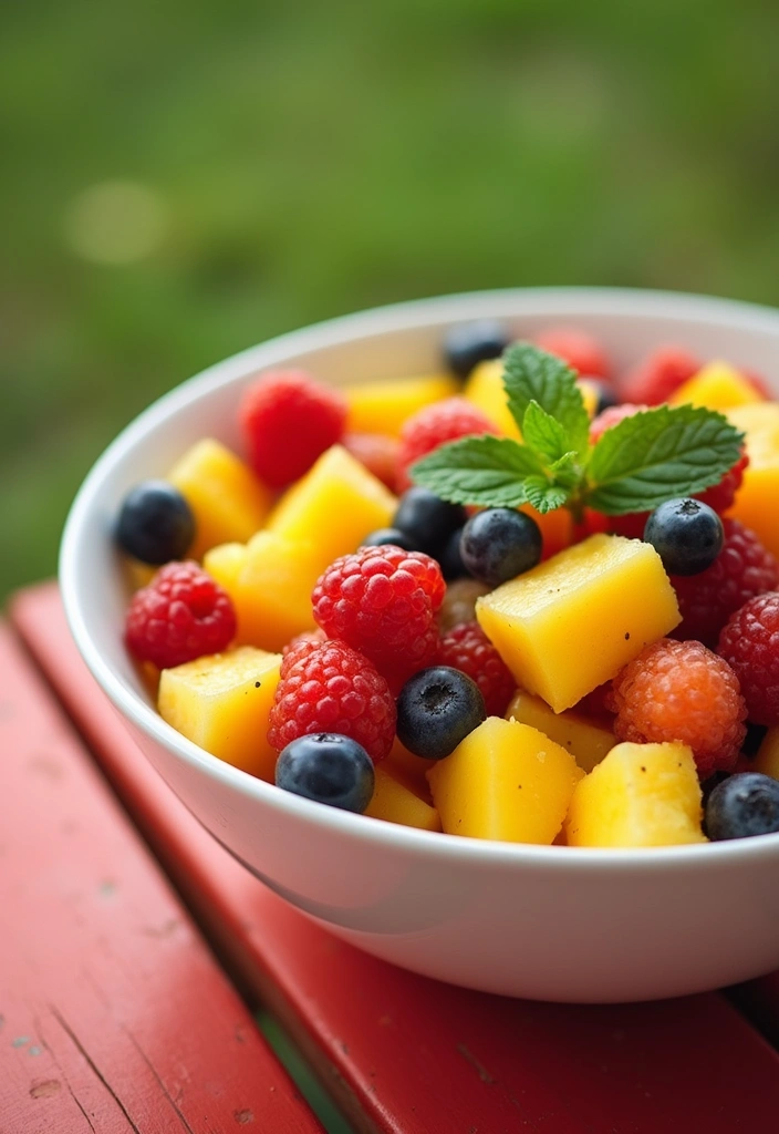 28 Gluten-Free Desserts for Celebrations - 9. Fruit Salad with Mint