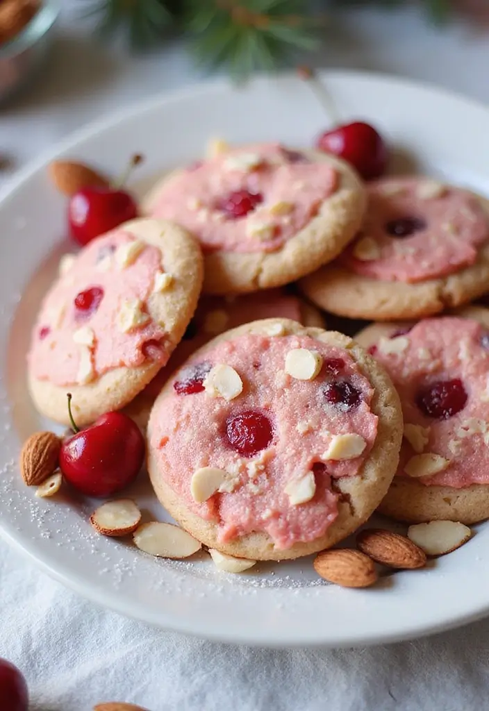 28 Gluten-Free Holiday Cookie Recipes - 10. Cherry Almond Cookies