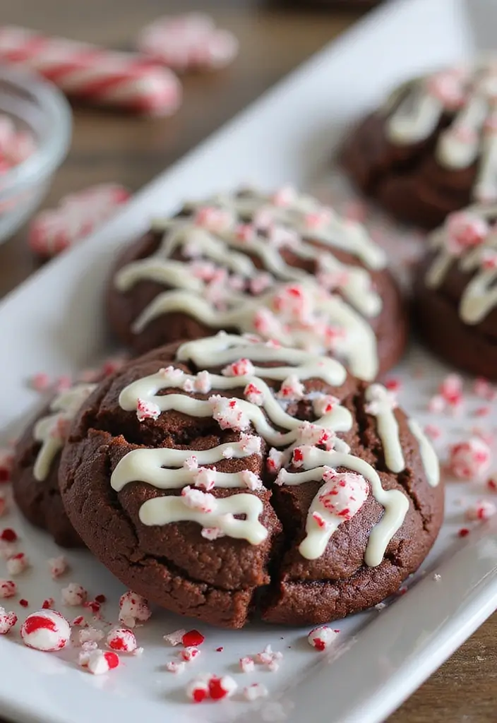 28 Gluten-Free Holiday Cookie Recipes - 11. Chocolate Peppermint Cookies
