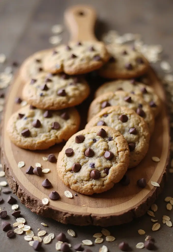 28 Gluten-Free Holiday Cookie Recipes - 16. Chocolate Chip Oatmeal Cookies