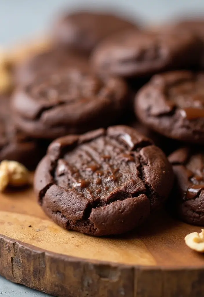 28 Gluten-Free Holiday Cookie Recipes - 21. Nut Butter Chocolate Cookies