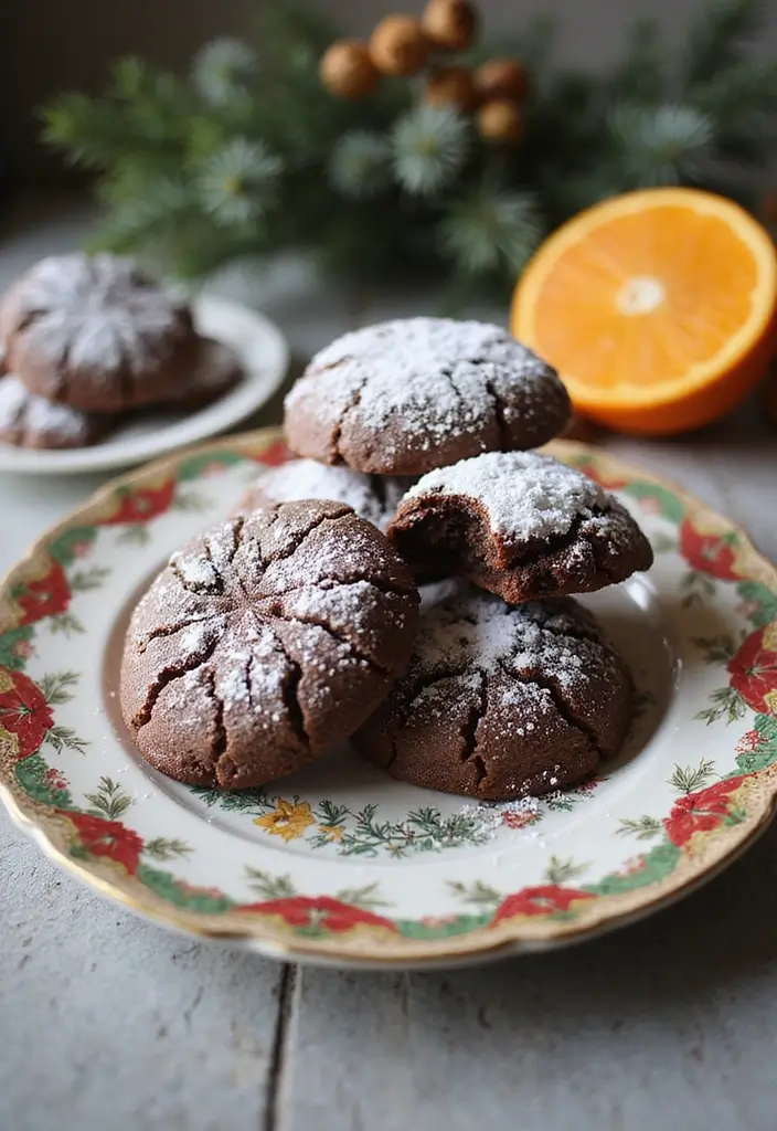 28 Gluten-Free Holiday Cookie Recipes - 27. Chocolate Orange Cookies