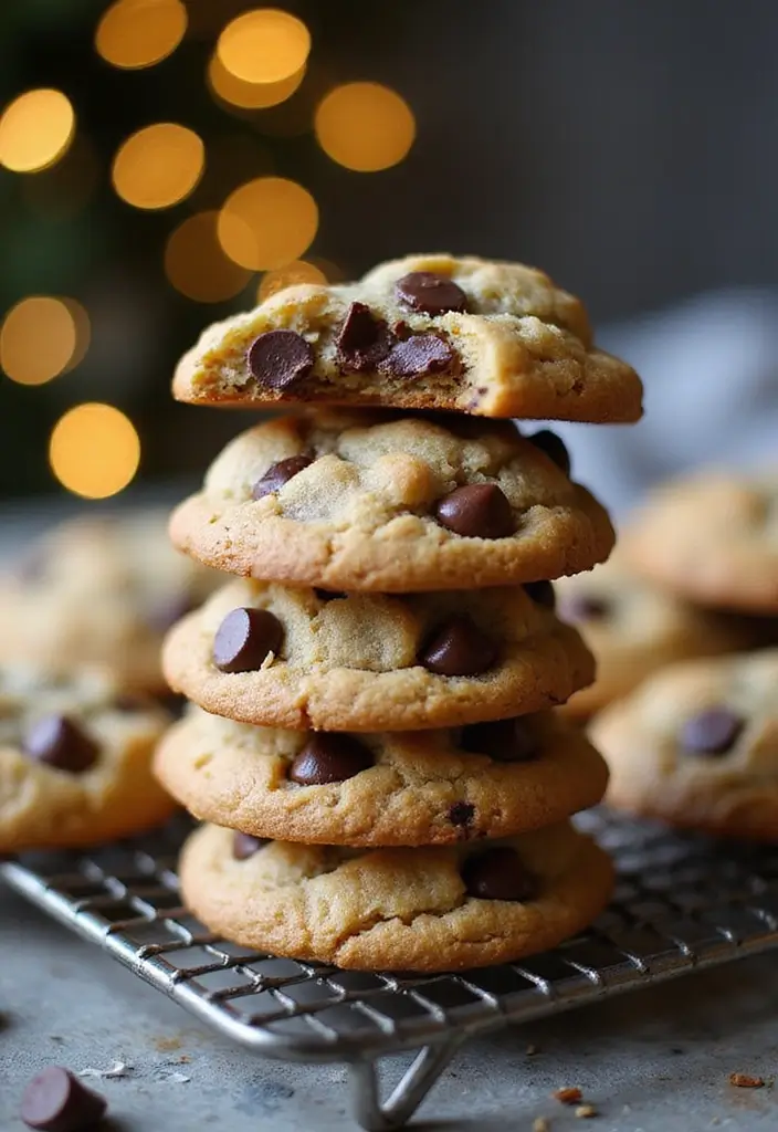 28 Gluten-Free Holiday Cookie Recipes - 6. Almond Flour Chocolate Chip Cookies