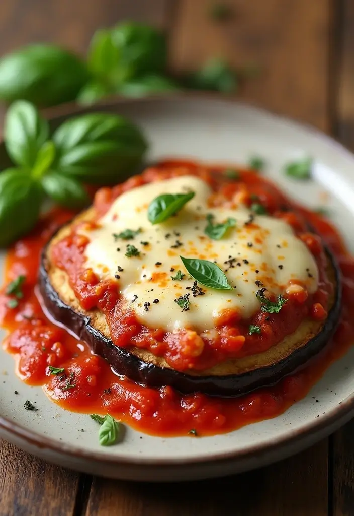 28 Gluten-Free Low-Calorie Dinners Under 400 Calories - 12. Eggplant Parmesan