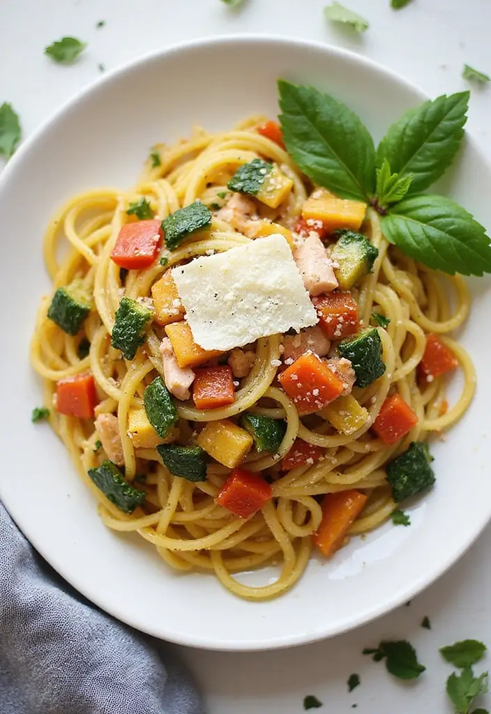 28 Gluten-Free Low-Calorie Dinners Under 400 Calories - 2. Spaghetti Squash Primavera