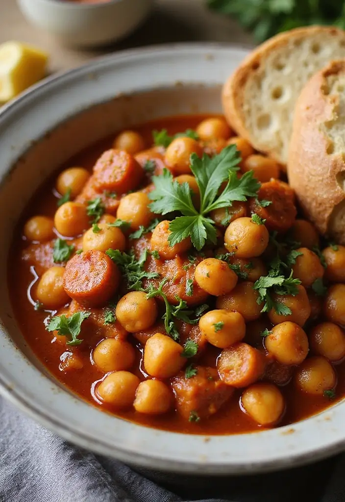 28 Gluten-Free Low-Calorie Dinners Under 400 Calories - 24. Moroccan Chickpea Stew