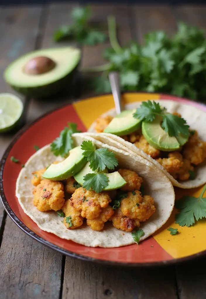 28 Gluten-Free Low-Calorie Dinners Under 400 Calories - 28. Roasted Cauliflower Tacos