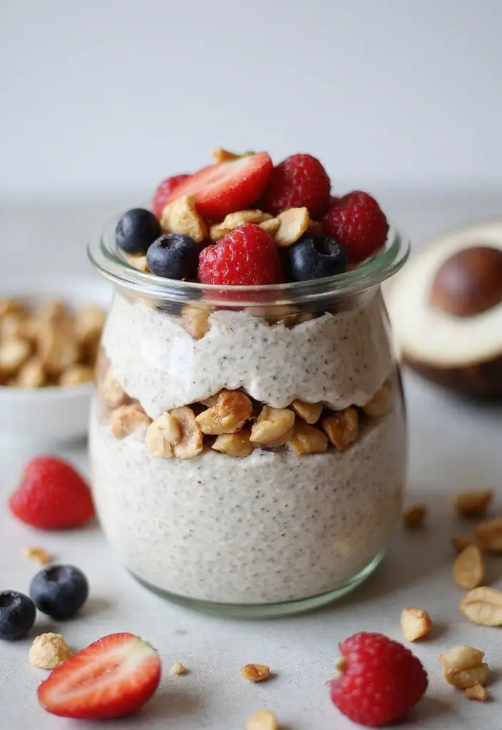28 Gluten-Free Lunchbox Ideas for Work or School - 16. Coconut Chia Seed Pudding