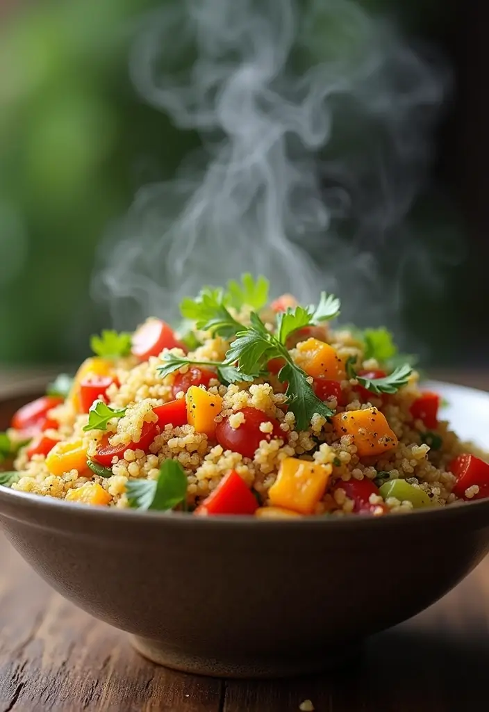 28 Gluten-Free Lunchbox Ideas for Work or School - 19. Vegetable Fried Quinoa