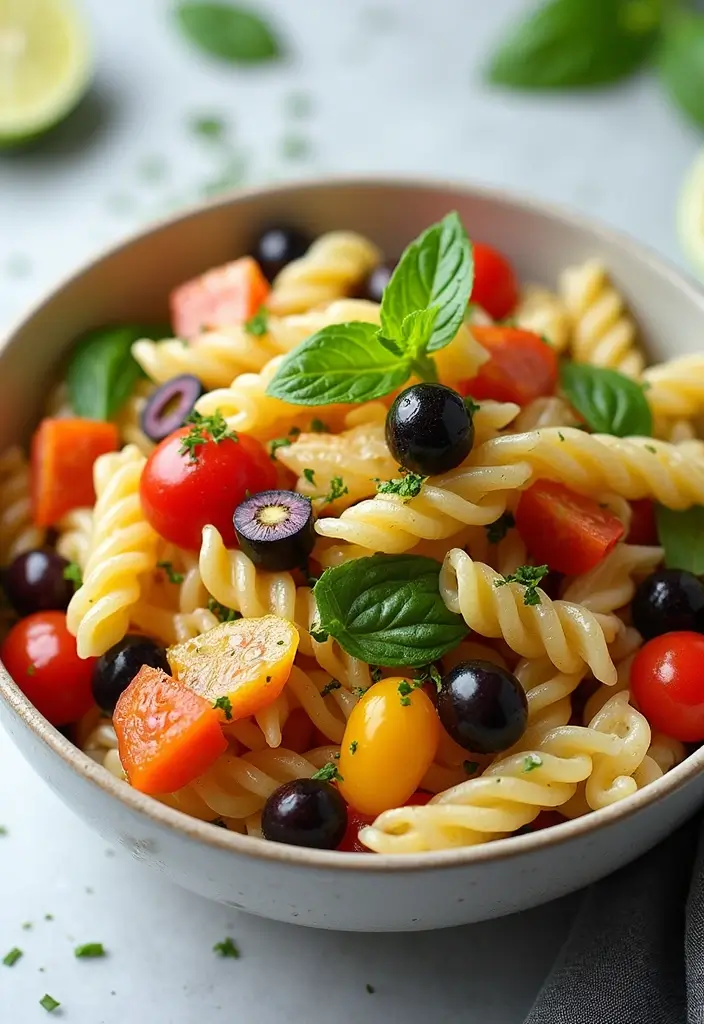 28 Gluten-Free Lunchbox Ideas for Work or School - 8. Gluten-Free Pasta Salad