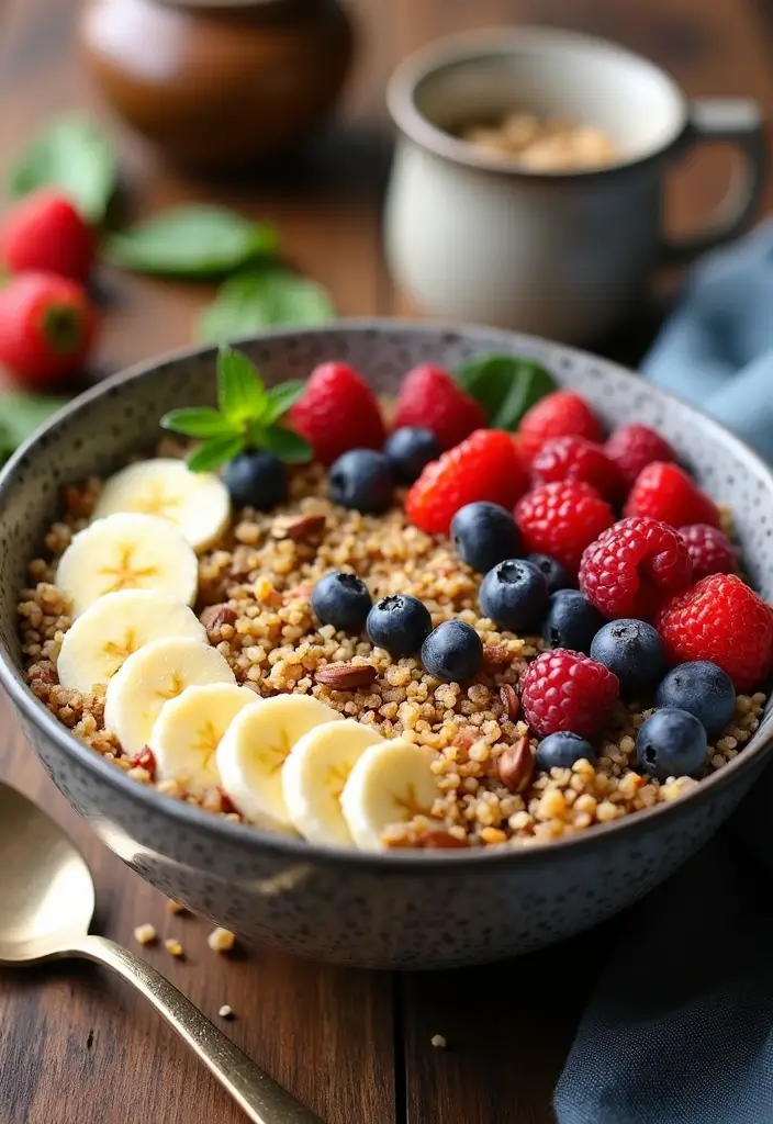 28 Gluten-Free Meal Plans for a Health Reset - 1. Energizing Breakfast Quinoa Bowl