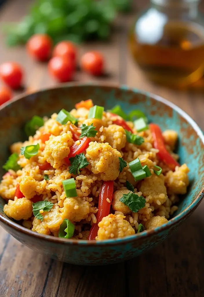 28 Gluten-Free Meal Plans for a Health Reset - 10. Cauliflower Rice Stir-Fry