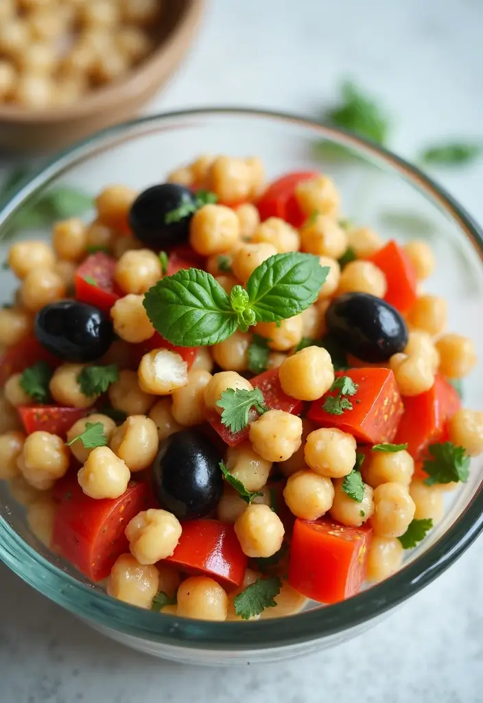 28 Gluten-Free Meal Plans for a Health Reset - 15. Mediterranean Chickpea Salad
