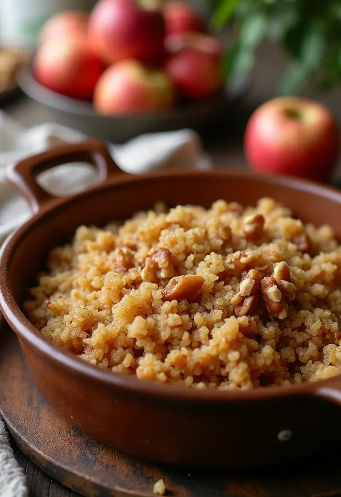 28 Gluten-Free Meal Plans for a Health Reset - 23. Cinnamon Apple Quinoa Bake