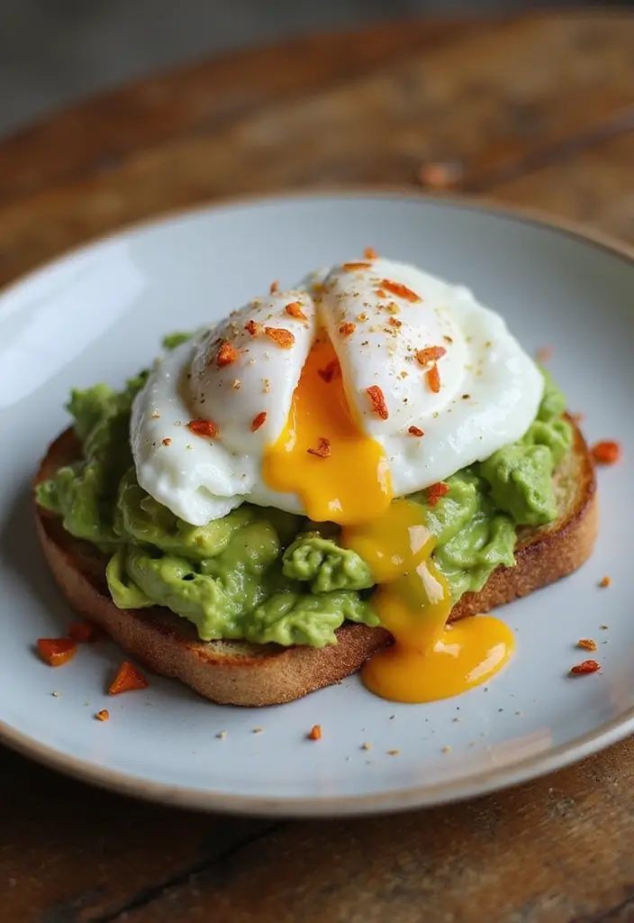28 Gluten-Free Meal Plans for a Health Reset - 26. Avocado Toast with Poached Egg