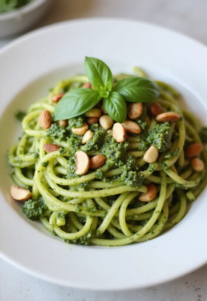 28 Gluten-Free Meal Plans for a Health Reset - 6. Zucchini Noodles with Pesto