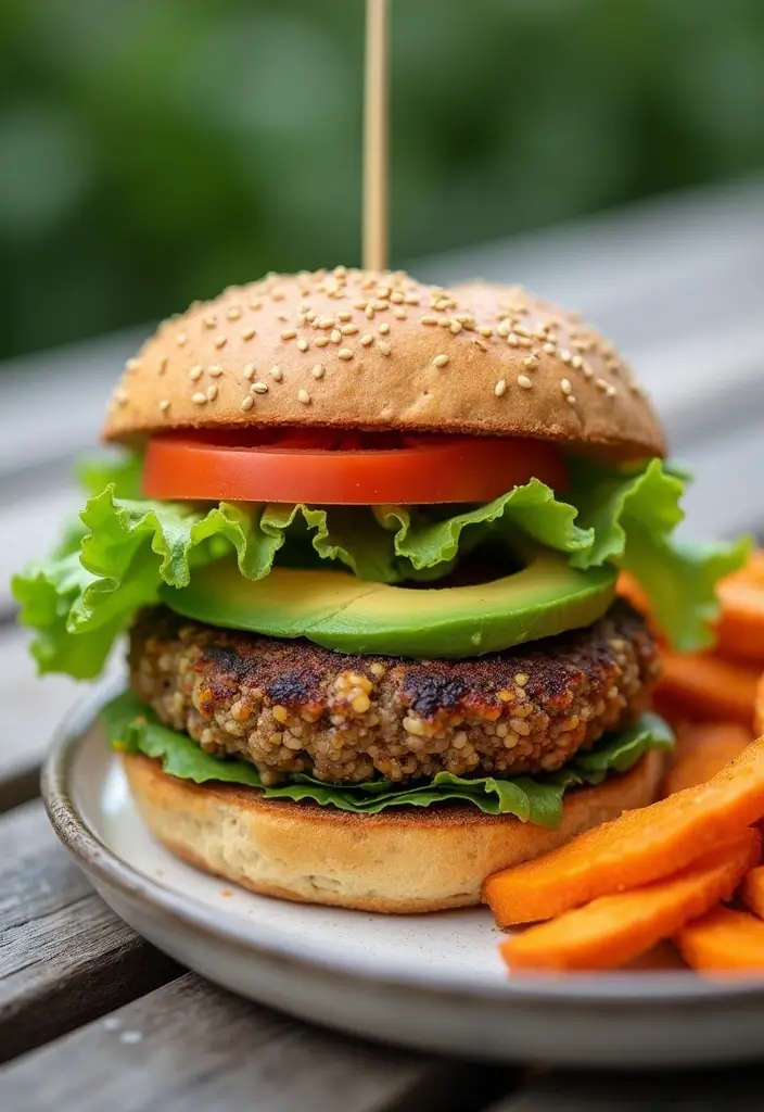 28 Gluten-Free Meal Plans for a Health Reset - 7. Spicy Quinoa Veggie Burgers