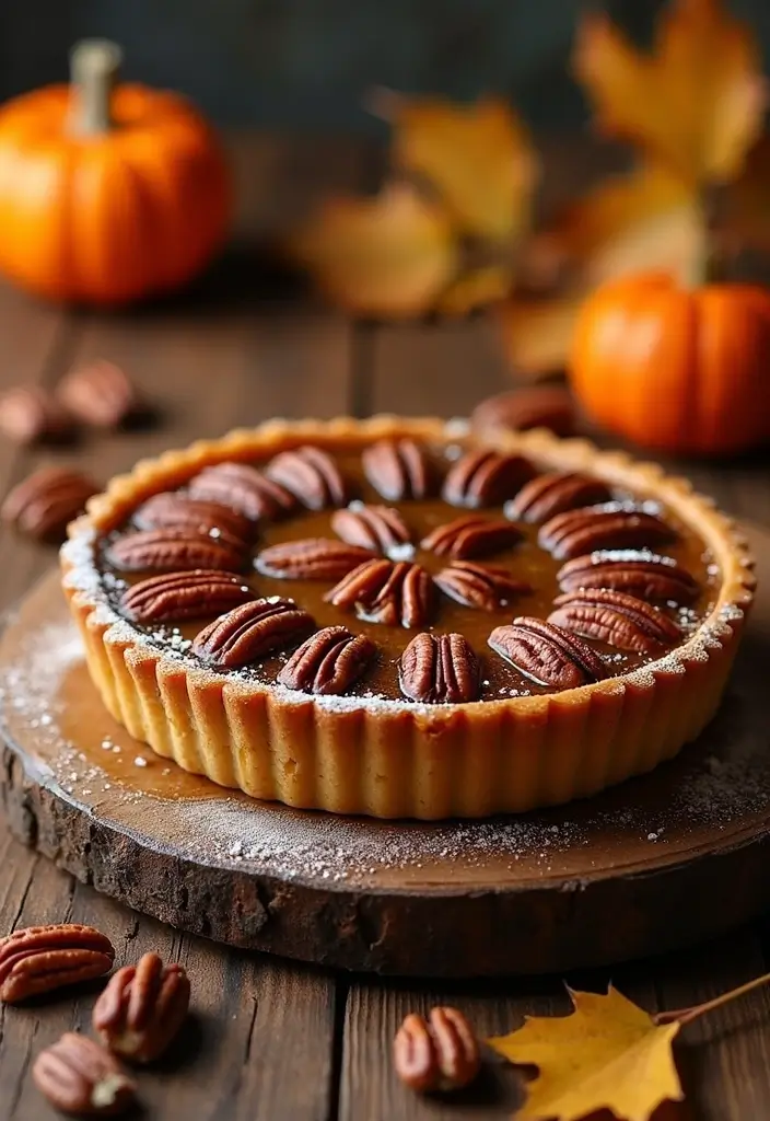 28 Gluten-Free Pies and Tarts for Sweet Moments - 15. Maple Pecan Tart