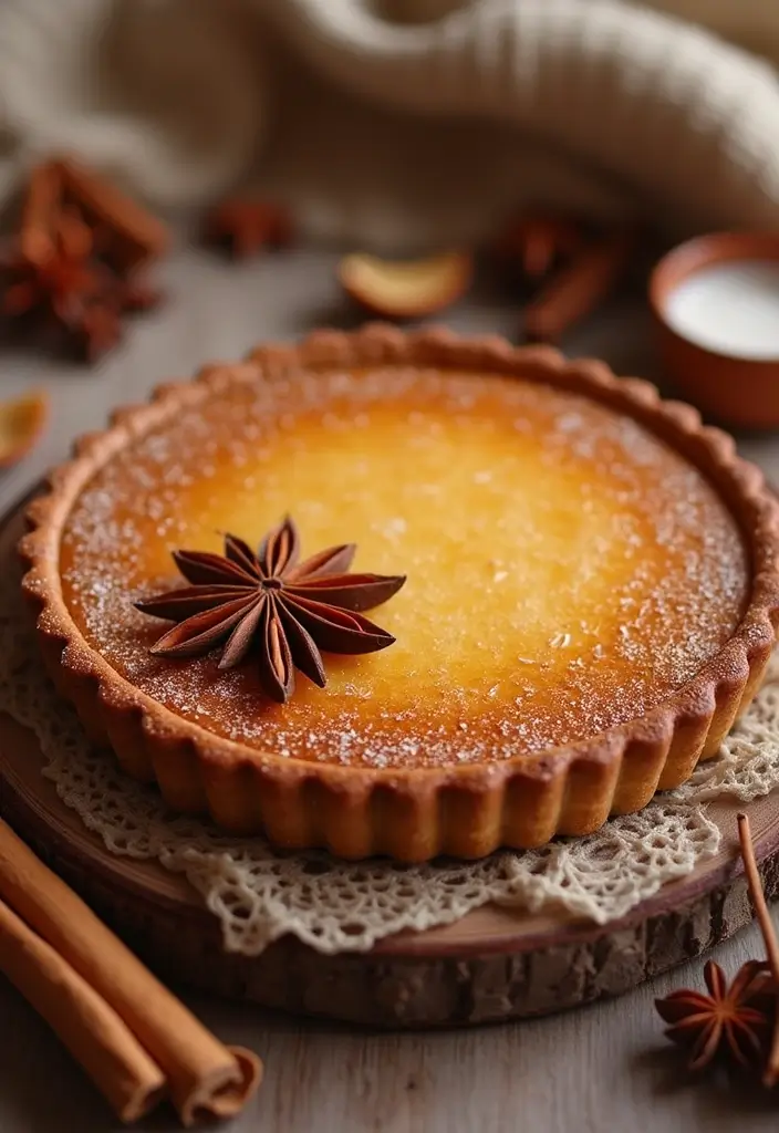 28 Gluten-Free Pies and Tarts for Sweet Moments - 27. Chai Spice Tart