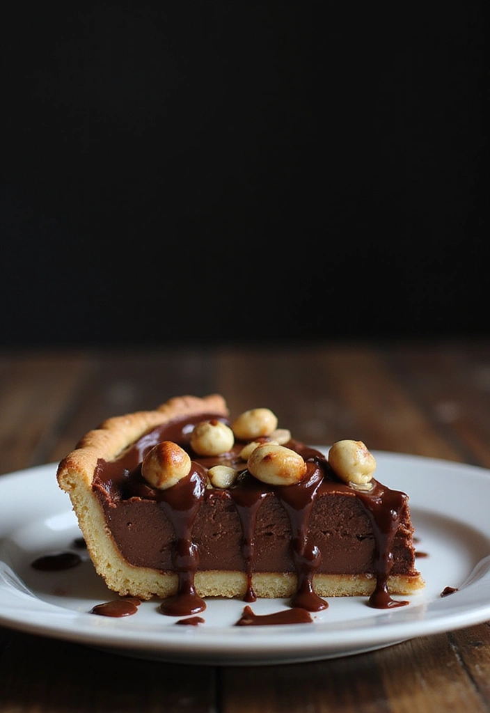 28 Gluten-Free Pies and Tarts for Sweet Moments - 8. Chocolate Hazelnut Tart
