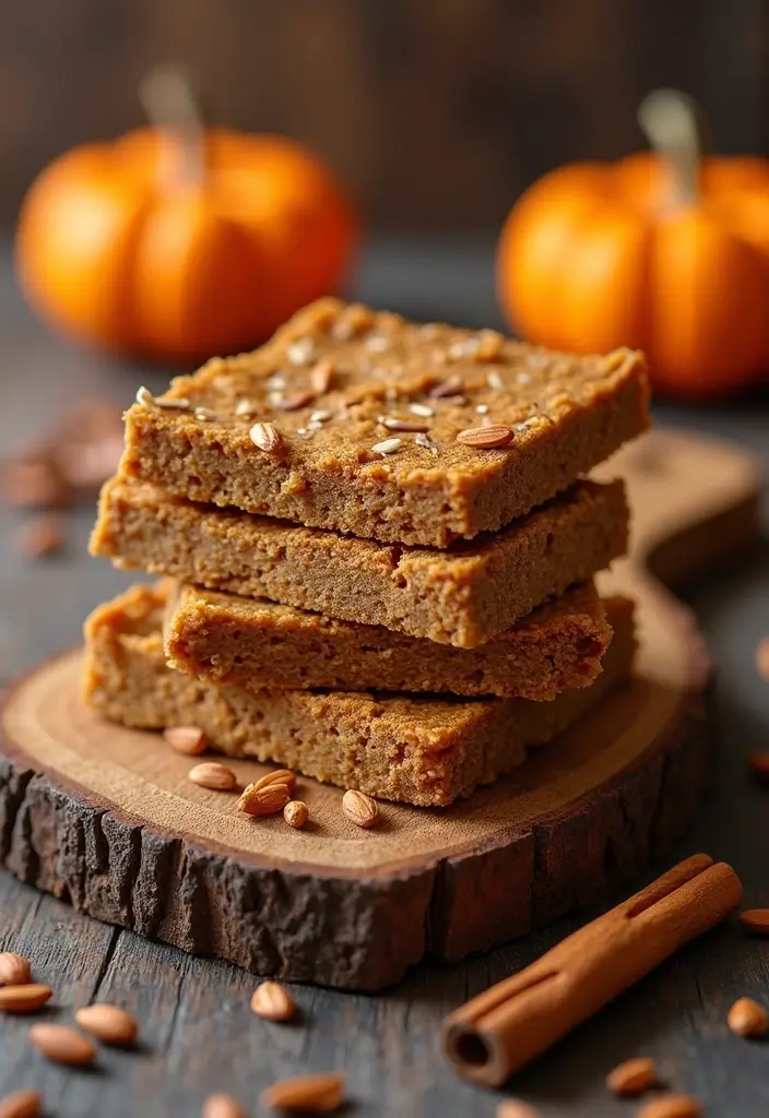 28 Gluten-Free Potluck Desserts That Impress - 10. Pumpkin Spice Energy Bars