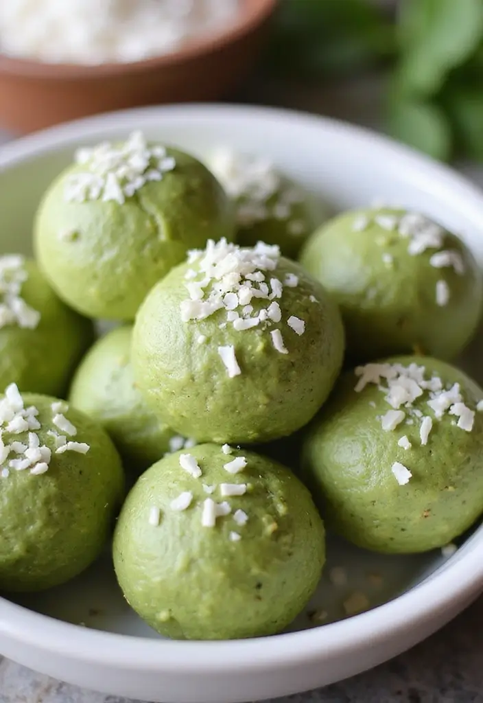 28 Gluten-Free Potluck Desserts That Impress - 12. Matcha Energy Bites