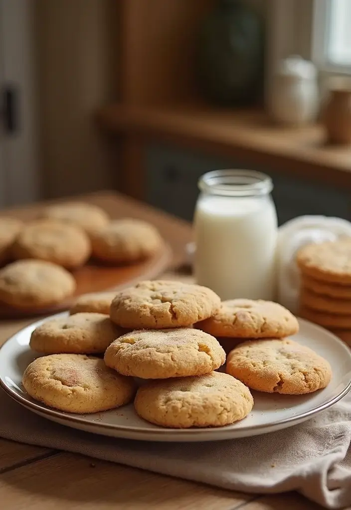 28 Gluten-Free Potluck Desserts That Impress - 22. Vegan Snickerdoodle Cookies