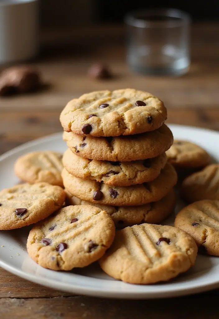 28 Gluten-Free Potluck Desserts That Impress - 25. Peanut Butter Chocolate Chip Cookies