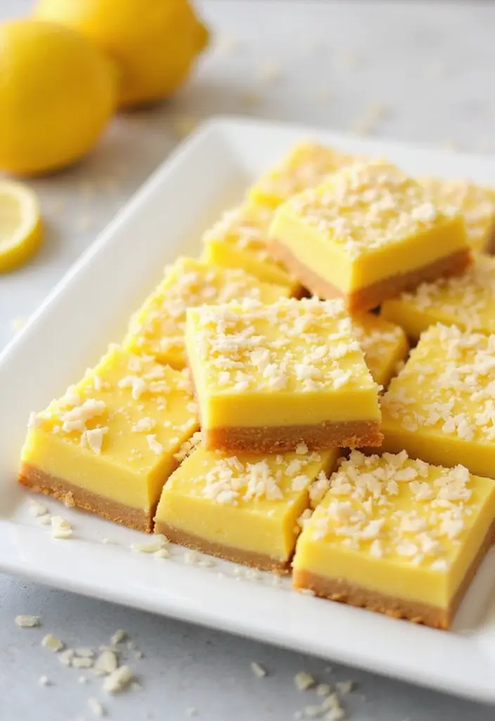 28 Gluten-Free Potluck Desserts That Impress - 5. Lemon Coconut Bars
