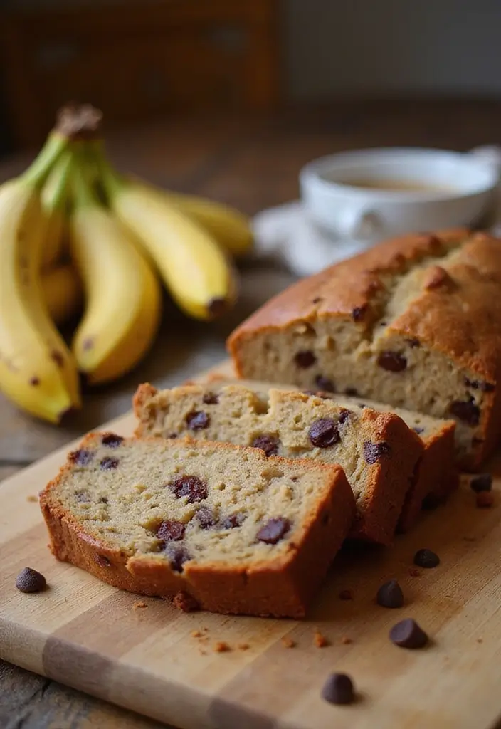 28 Gluten-Free Potluck Desserts That Impress - 8. Chocolate Chip Banana Bread