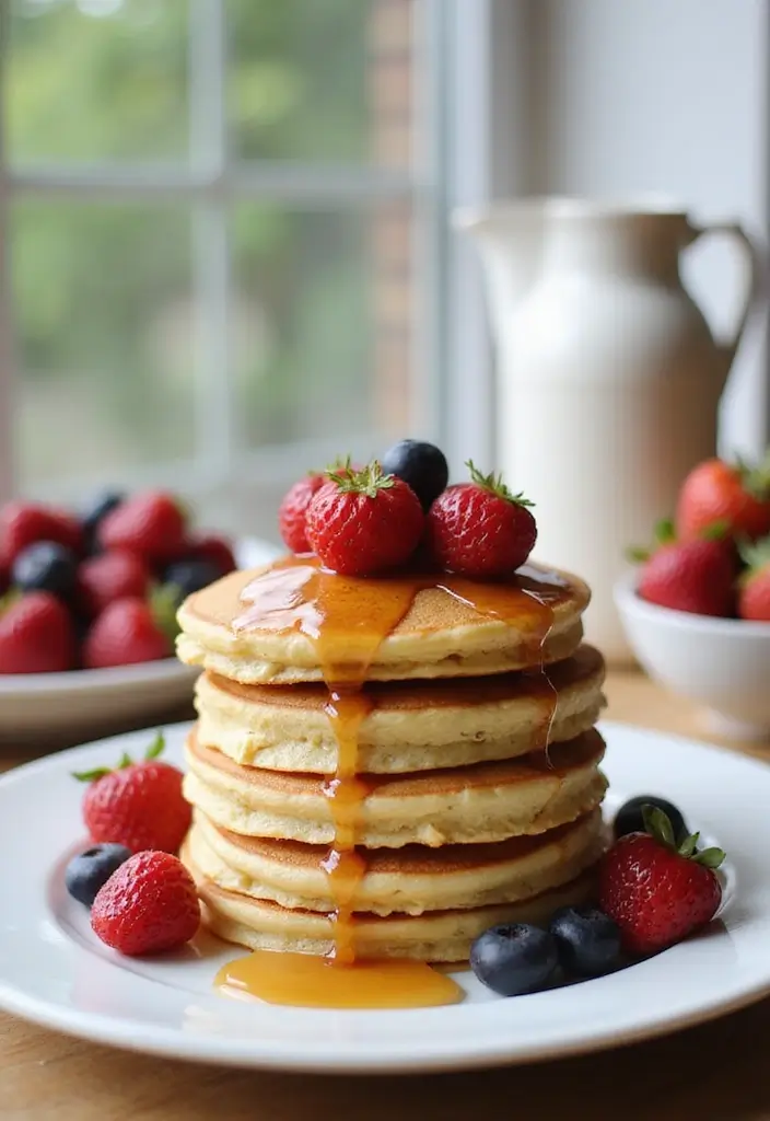 28 Gluten-Free Protein Snacks for Post-Workout - 10. Vegan Protein Pancakes